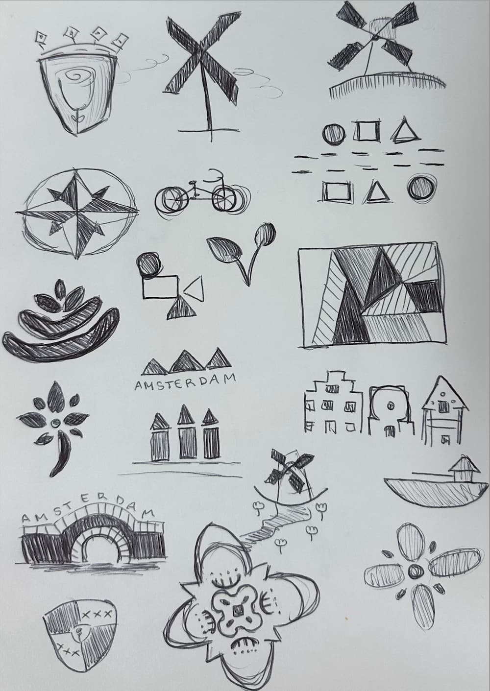 Amsterdam sketch exploration